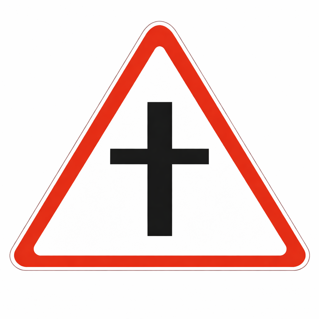 Հատում երկրորդական ճանապարհի հետ